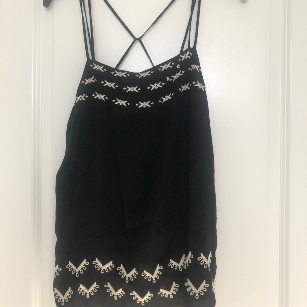 Embroidered Loft tank!